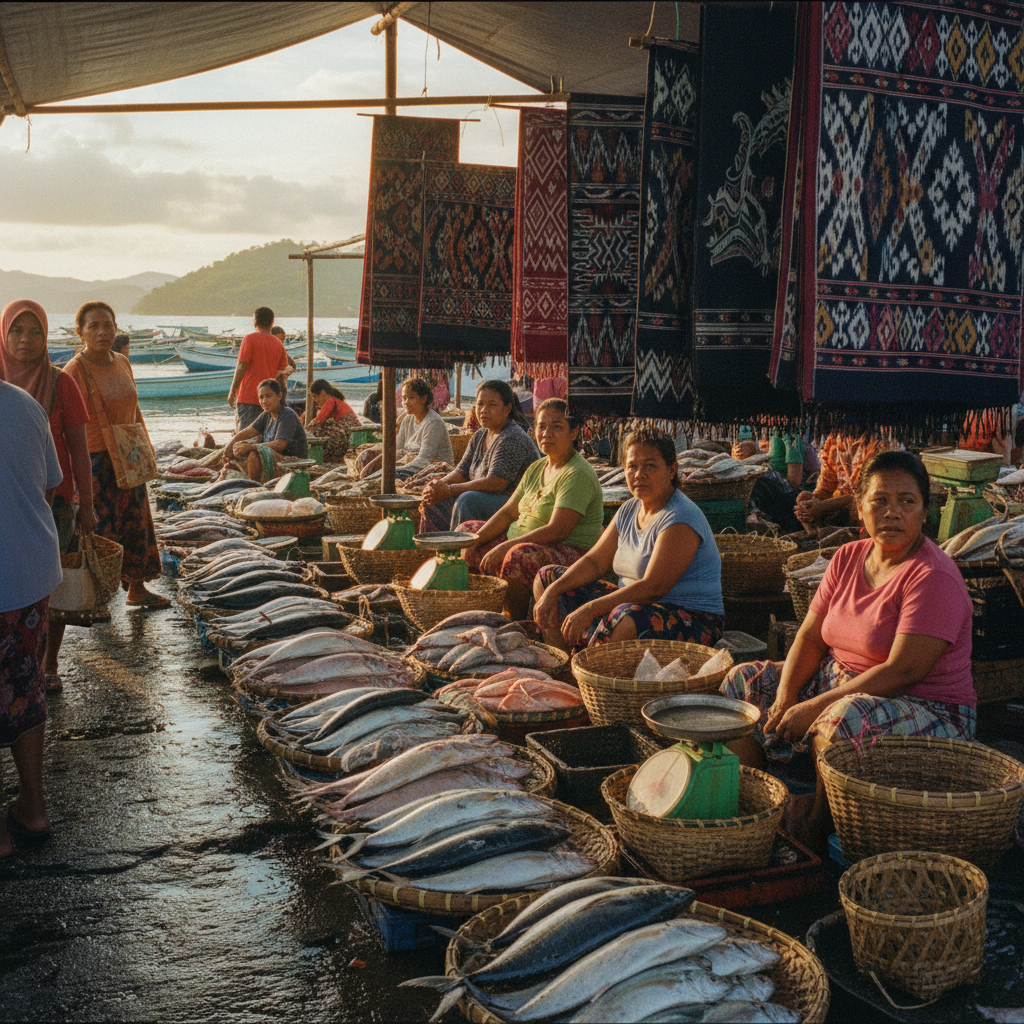 Maumere Flores Voyages welcome dinner